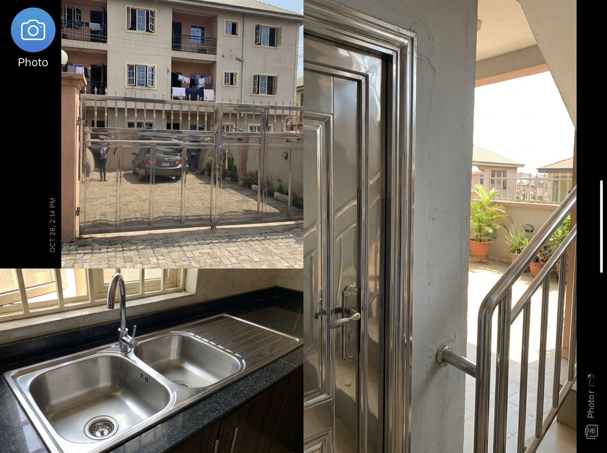 Chrome restoration spray results — customer property