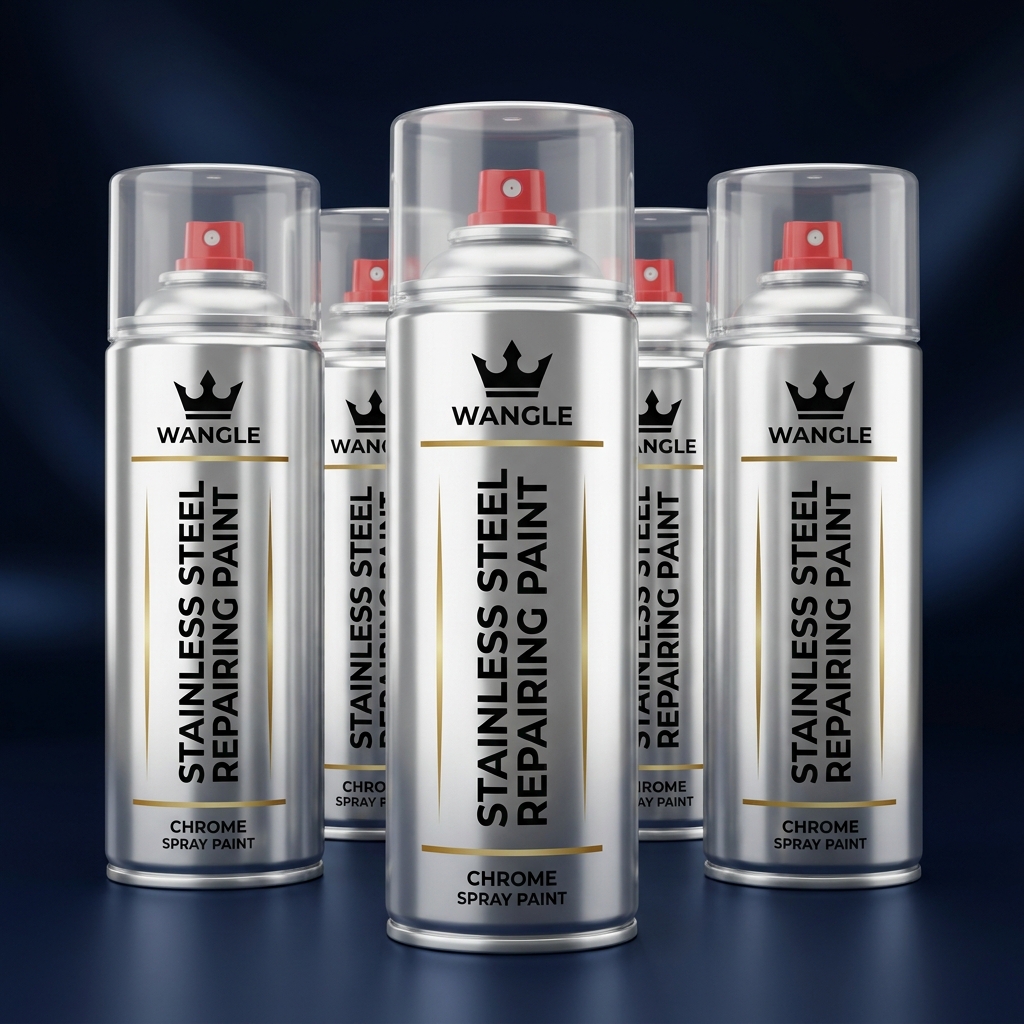 ShinePro four can bundle — stainless steel chrome spray